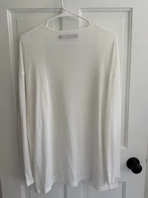 Vero‎ Moda White Open Front Lightweight Knit Cardigan Large thumbnail 7