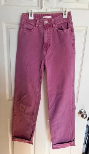 Pink PacSun Jeans 90s Boyfriend thumbnail 1