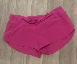 Lululemon pink shorts women’s size 12 thumbnail 1