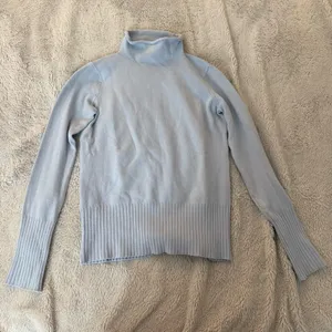French Connection Powder Blue Mock Neck Sweater thumbnail 1