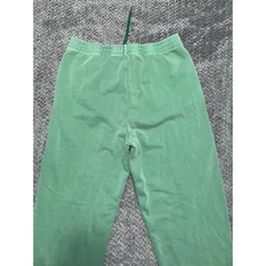 Outdoor Voices Womens Cotton Terry Jogger Sweatpants Green Pull On Size Medium thumbnail 7