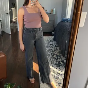 Abercrombie Stretchy Sweater Square Neck Tank Top thumbnail 2