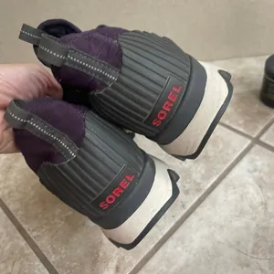 Sorel Kinetic plumb Breakthru Slip On‎ Athletic Shoes Purple Women US 8 Preown thumbnail 5