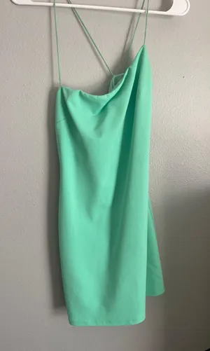 Blush Boutique Boutique Mint Green Mini Dress thumbnail 1