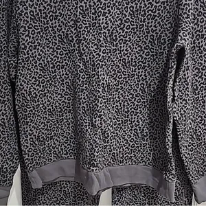 J. Crew Leopard Jogger Style Sweatpant and Sweatshirt Set thumbnail 9