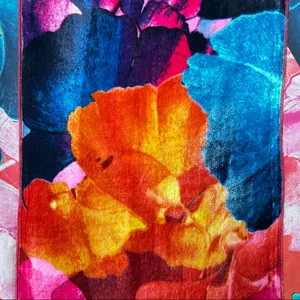 Anthropologie Leifsdottir Night Peony Silk Velvet Sleeveless Dress Size 8 thumbnail 11