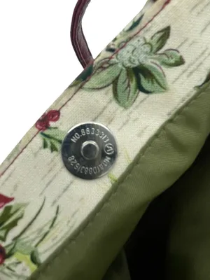 Longaberger #23540 Holiday Gift Bag Holiday Stripe Holiday Botanical Tote thumbnail 8