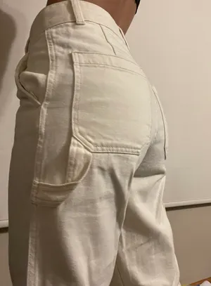 Beige Cargo Pants thumbnail 4