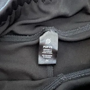 POP Fit Black and Blue Leggings for Versatile Style thumbnail 3