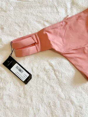 NWT Tavik Chloe Mini Cutout Swim Bottom in Coral - Size: Medium thumbnail 5