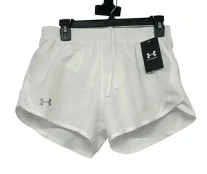 Under Armour Fly By 2.0 Shorts Womens Small Athletic Athleisure Flawed Outdoor thumbnail 1