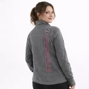 Jansport Breckenridge CO 1/4 Zip Fleece Pullover S Thumb Holes‎ thumbnail 2