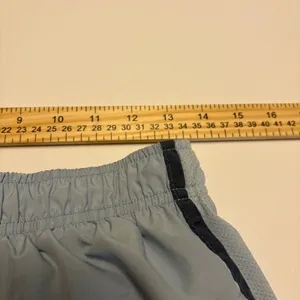 Nike Dri-FIT Tempo Running Shorts Women Large Blue Mesh Trim Activewear thumbnail 6