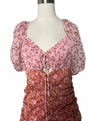 NWOT Free People x Revolve Tessa Mini Floral Dress thumbnail 4