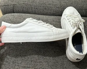 Nautica Classic White Sneakers - nautica - aelisa style thumbnail 1