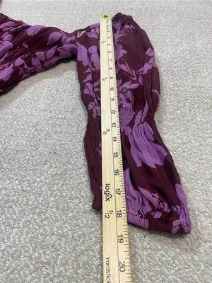 Peter Som Collective Floral Square Neck Midi Dress 4 Shell 58% Viscose 42% Rayón thumbnail 16