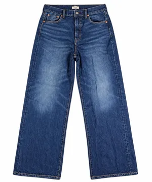 AE 77 American Eagle Dark Wash Stovepipe Women's Jeans Size 12 Reg thumbnail 1
