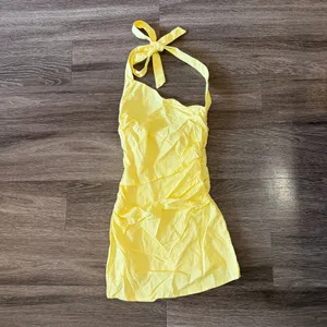 Peppermayo Annalissa Linen Mini Dress - Yellow thumbnail 5