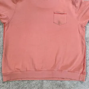 aerie Women’s Pullover Crew Neck Sweatshirt Longsleeve Lounge in Coral Orange M thumbnail 4