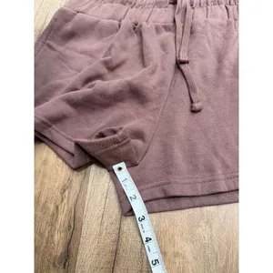Relaxx Brown Fleece Lounge Shorts Women's XL Drawstring Cozy Cotton Blend‎ thumbnail 8