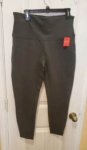 NWT Spanx stretch fit cropped leggings size XL thumbnail 1