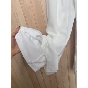 NWT Lulus Moments to Remember White Sleeveless Wide-Leg Cutout Jumpsuit Classy S thumbnail 9