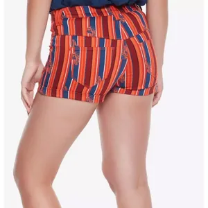 NWOT Her Universe Star Wars Solo Millennium Falcon Striped High Waisted Shorts 0 thumbnail 2