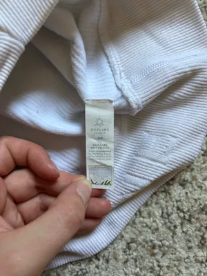 White Aerie Crop Top  thumbnail 5