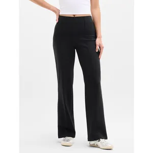 S Athleta All Ways High Rise Bootcut Pant Trouser Black 28" Inseam Stretch Small thumbnail 8