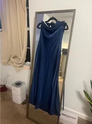 Princess Polly Blue Wedding Guest Dress thumbnail 3
