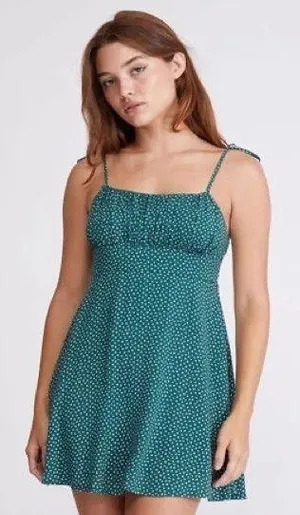 PacSun Green Daisy Mini Dress thumbnail 1