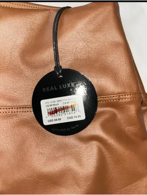 OFFLINE‎ By Aerie Faux Leather Brown Leggings NWT Medium thumbnail 6
