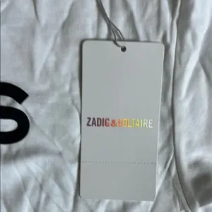 Zadig & Voltaire White Short Sleeve Tee Empowering Print thumbnail 3