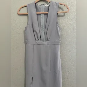 Revolve Rayhana‎ High Slit Dress in Lavender Superdown Size XS thumbnail 4