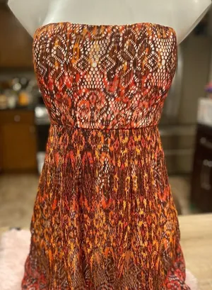 Dress Orange thumbnail 1