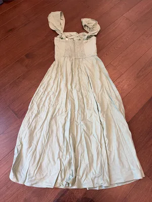 Trixxi Sage Twisted Front Maxi Dress in Size Large NWT - C70-030 thumbnail 6