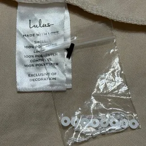 Lulu's Ivory Fringe Sequin Mini Dress Size Small Gatsby Flapper Cocktail‎ thumbnail 10
