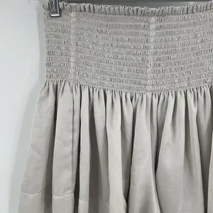 KOCH Erica Shorts Women's‎ Size Small Skirt Skort Pleated Silver Gray Pull On thumbnail 7