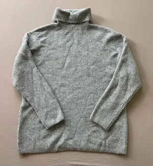 Primark wool blend rib knit turtleneck sweater thumbnail 1
