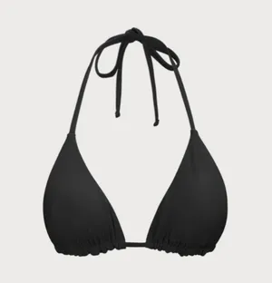 BERLOOK ECONYL® Black Halter Triangle Bikini Top ONLY 63 Size XL thumbnail 6