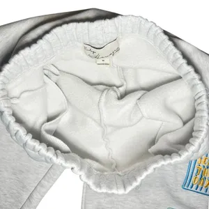 NEW Vintage Havana Patch Embroidered Ultra Fleece Joggers Womens M Gray Coastal thumbnail 5