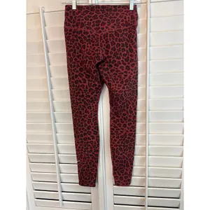 Nike Red Shimmer Dri fit Leggings Small‎ thumbnail 2