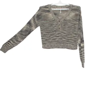 Free People Sweater Mercury Henley Y2K Grunge Cottage Boho Indie Cozy 90s Medium thumbnail 7