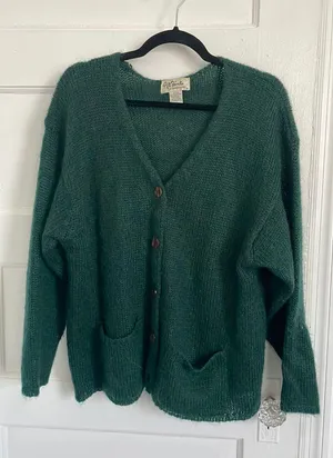 Wool Sweater Green Size M thumbnail 1