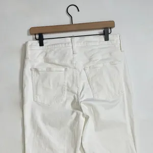 NWT!! J. CREW White Slim Jeans '03‎ 2003 Stretch Solid White High Rise Size 29 thumbnail 8