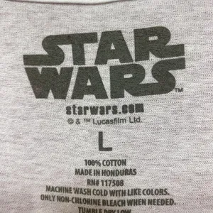 Star Wars 1977 Illustrated Dewback Promo Movie Poster Tee L thumbnail 4