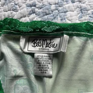 Green Paisley‎ Print Bob Mackie Studio Tank Top thumbnail 7