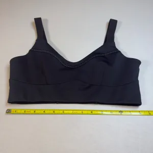 Fabletics Womens‎ Black Adjustable Strap Sports Bra Activewear Yoga Gym M $89.00 thumbnail 3