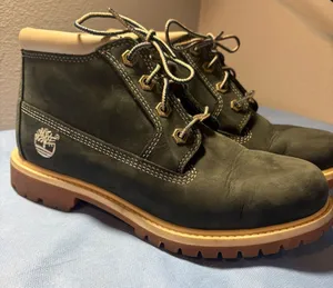 Timberland Women's Nellie Waterproof Chukka Boot in blue nubuck leather NWOT thumbnail 1