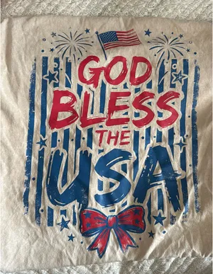 USA Graphic tshirt Tan thumbnail 1